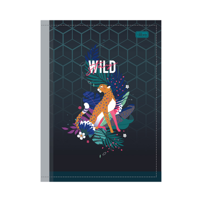 CUADERNO COSIDO 200 PAG. JUNGLE  HEART