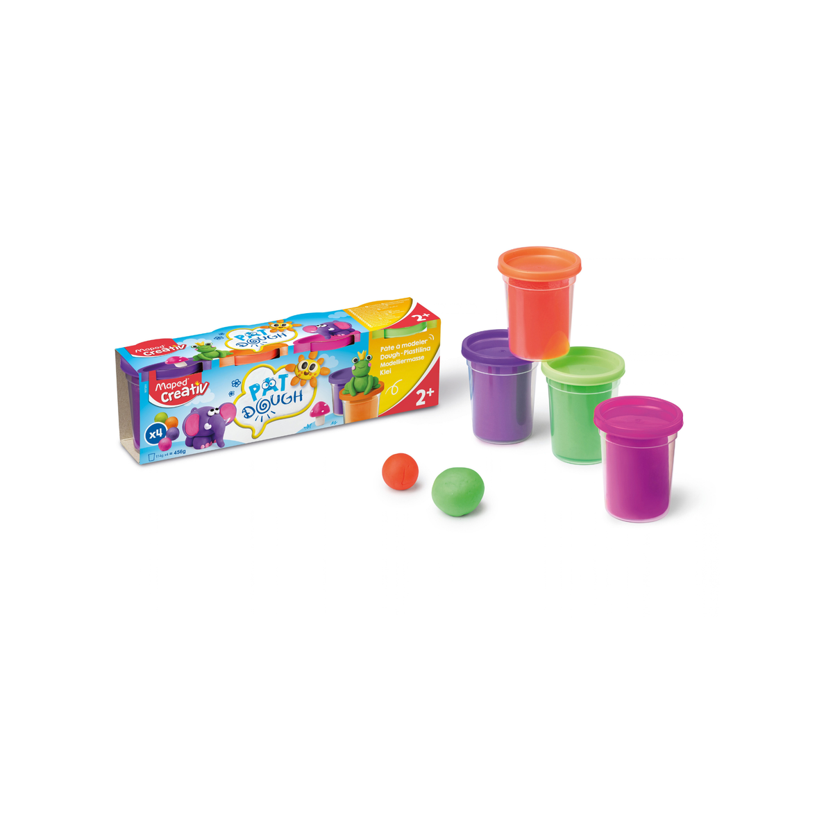 MASILLAS CREATIV EN POTE 4/1 COLORES SURT. FASHION