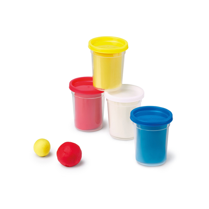 MASILLAS CREATIV EN POTE 4/1 COLORES SURT. BASICO