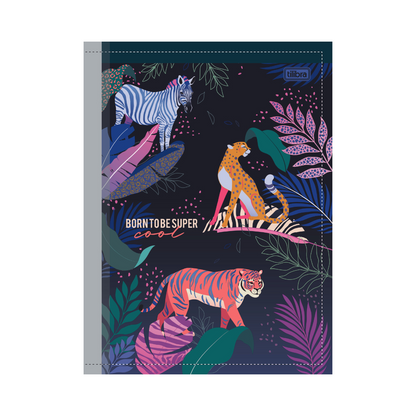 CUADERNO COSIDO 200 PAG. JUNGLE  HEART
