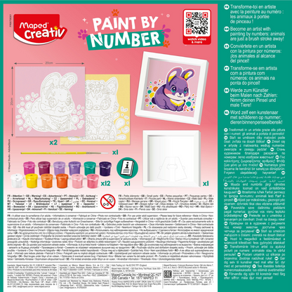 JUEGOS CREATIVOS, MAGIC PAINT E Y NUMBER CAT/BUNNY