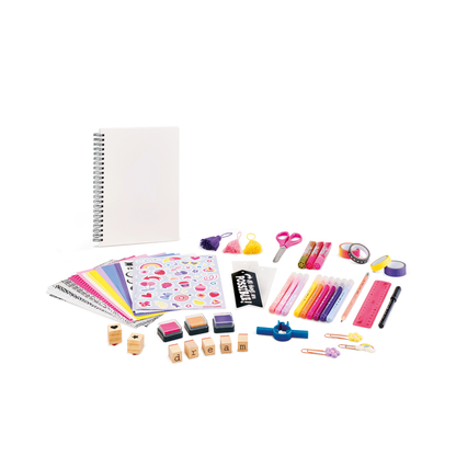 JUEGOS CREATIVOS, CAJITA SCRAPBOOKING - COLOR MIX
