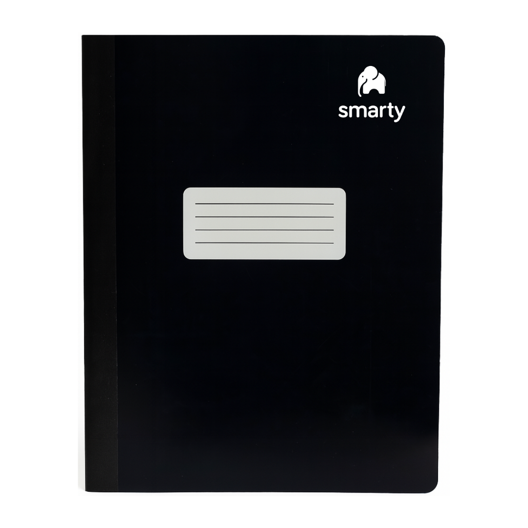 CUADERNO COSIDO 200 PAG. COLORES SOLIDOS