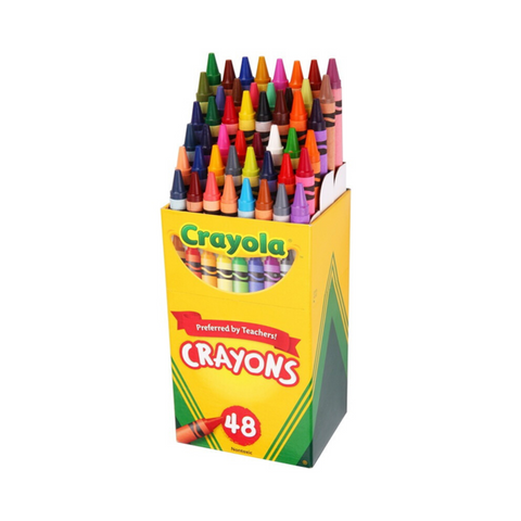JUEGO CREYONES DE CERA 48/1 crayola