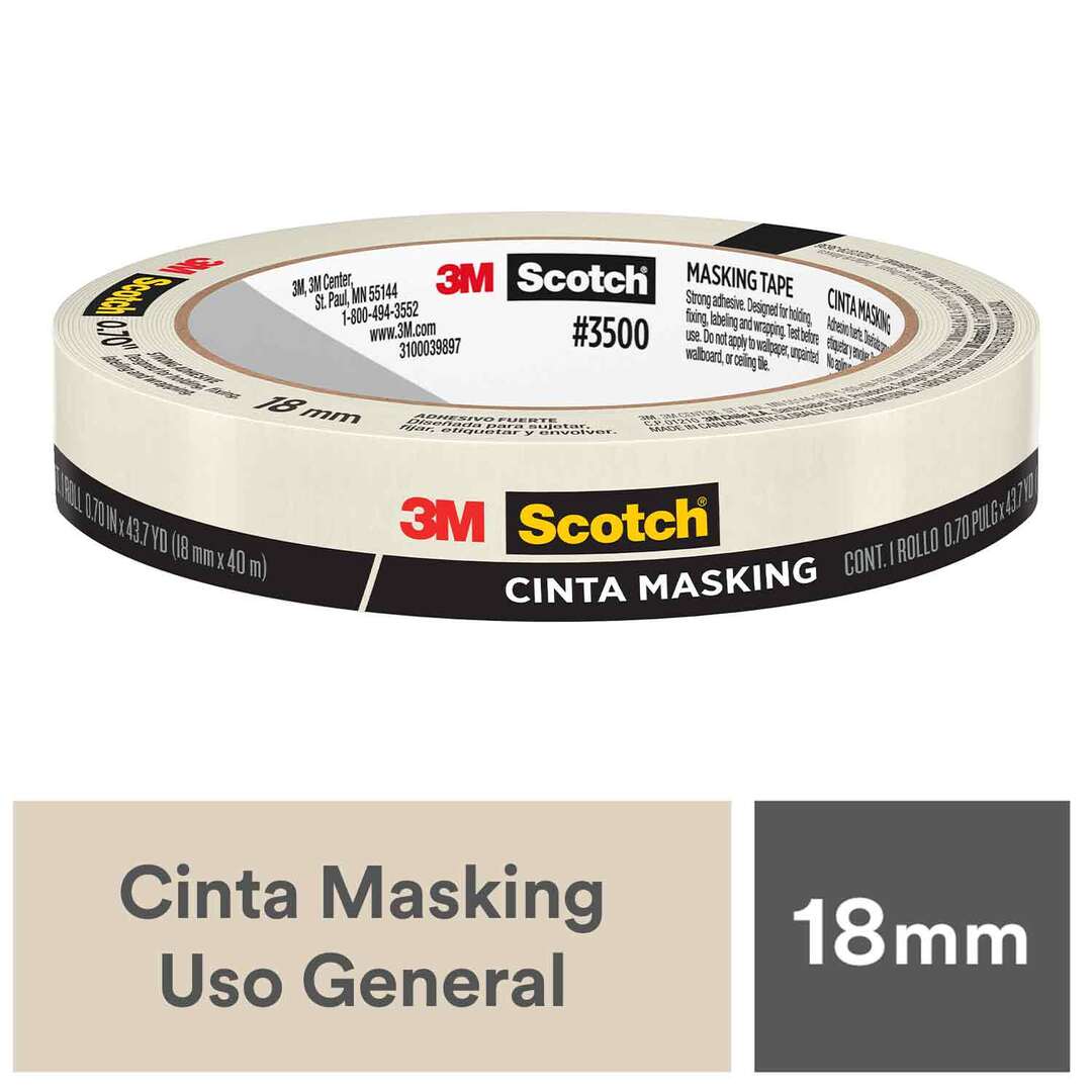 MASKING TAPE 3/4 40MT (18MM)