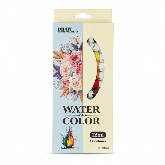 JUEGO DE ACUARELA EN TUBO DE 12ML 12/1 (Water Color)