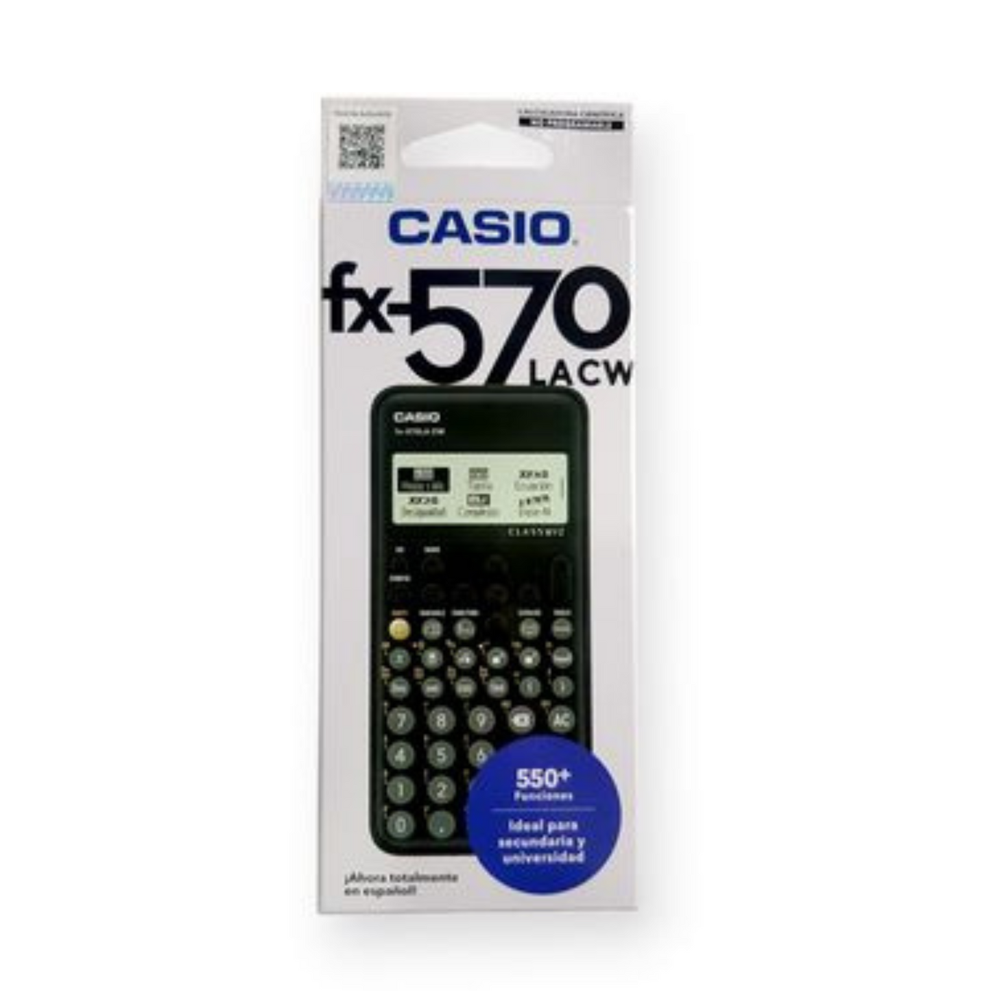 CALCULADORA CIENTIFICA CASIO 550F NEGRA CLASSWIZ