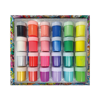 JUEGO DE TEMPERAS BOOM 24/1 SURTIDAS