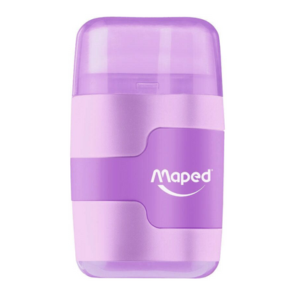 SACAPUNTAS C/GOMAS CONNECT 20 COL. PASTEL BLISTER