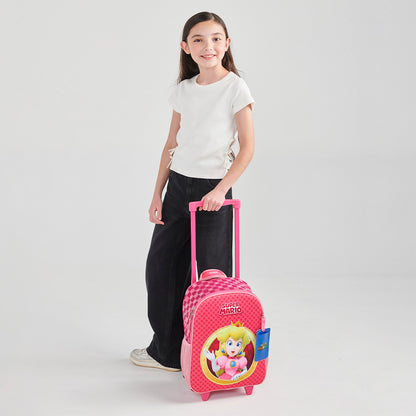 MOCHILA C/RUEDA CHENSON PEQ. MARIO B. BARB ROSA XXV