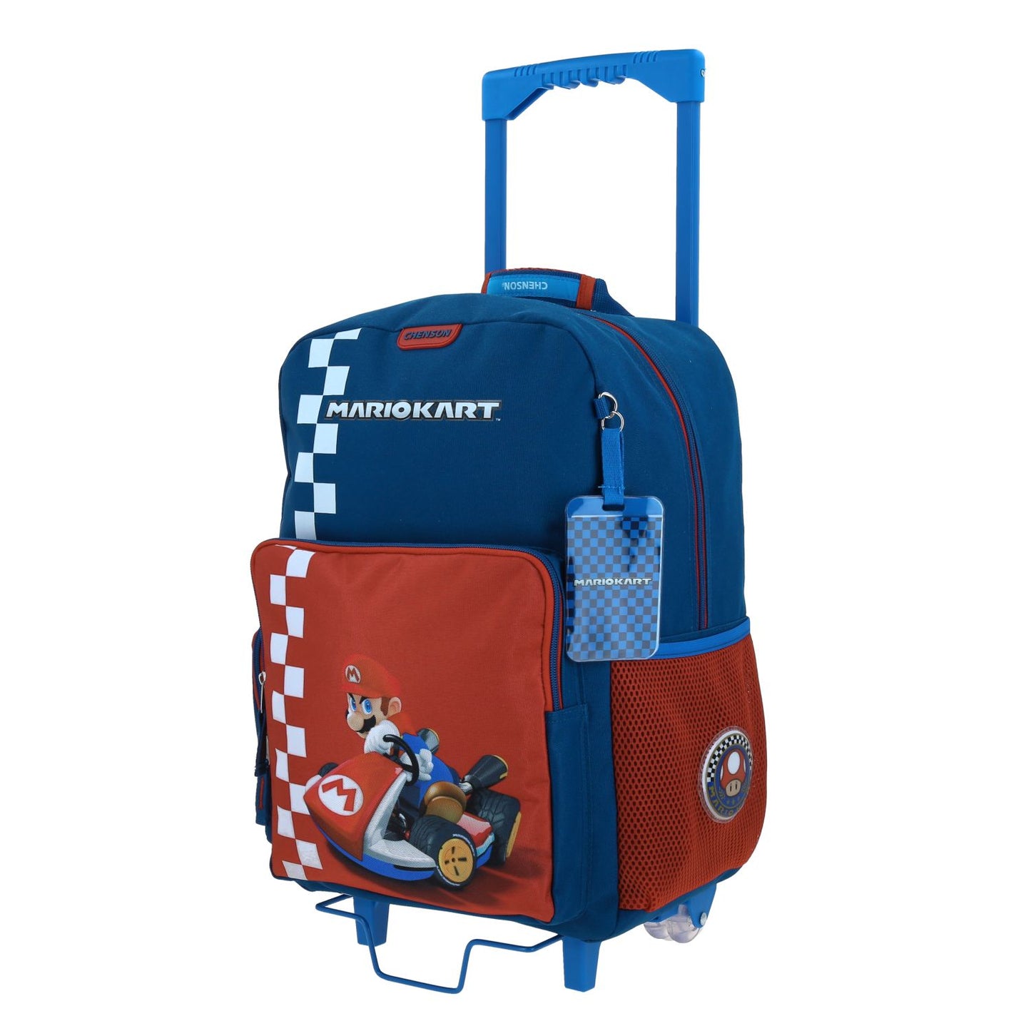 MOCHILA C/RUEDA CHENSON GDE. MARIO B. BRIFE AZUL  XXV