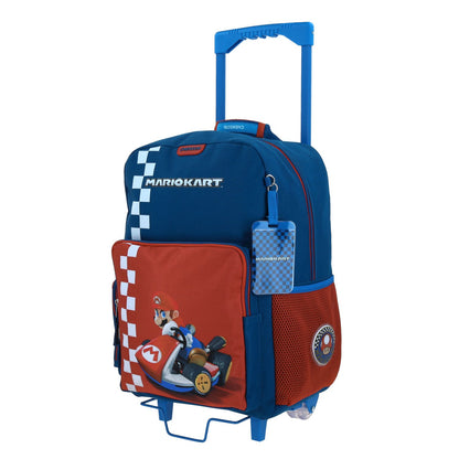 MOCHILA C/RUEDA CHENSON GDE. MARIO B. BRIFE AZUL  XXV