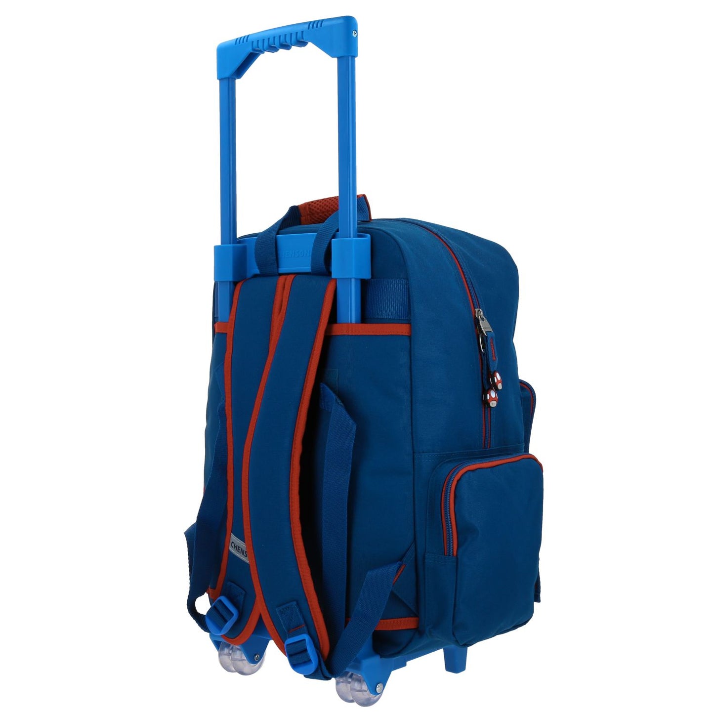 MOCHILA C/RUEDA CHENSON GDE. MARIO B. BRIFE AZUL  XXV