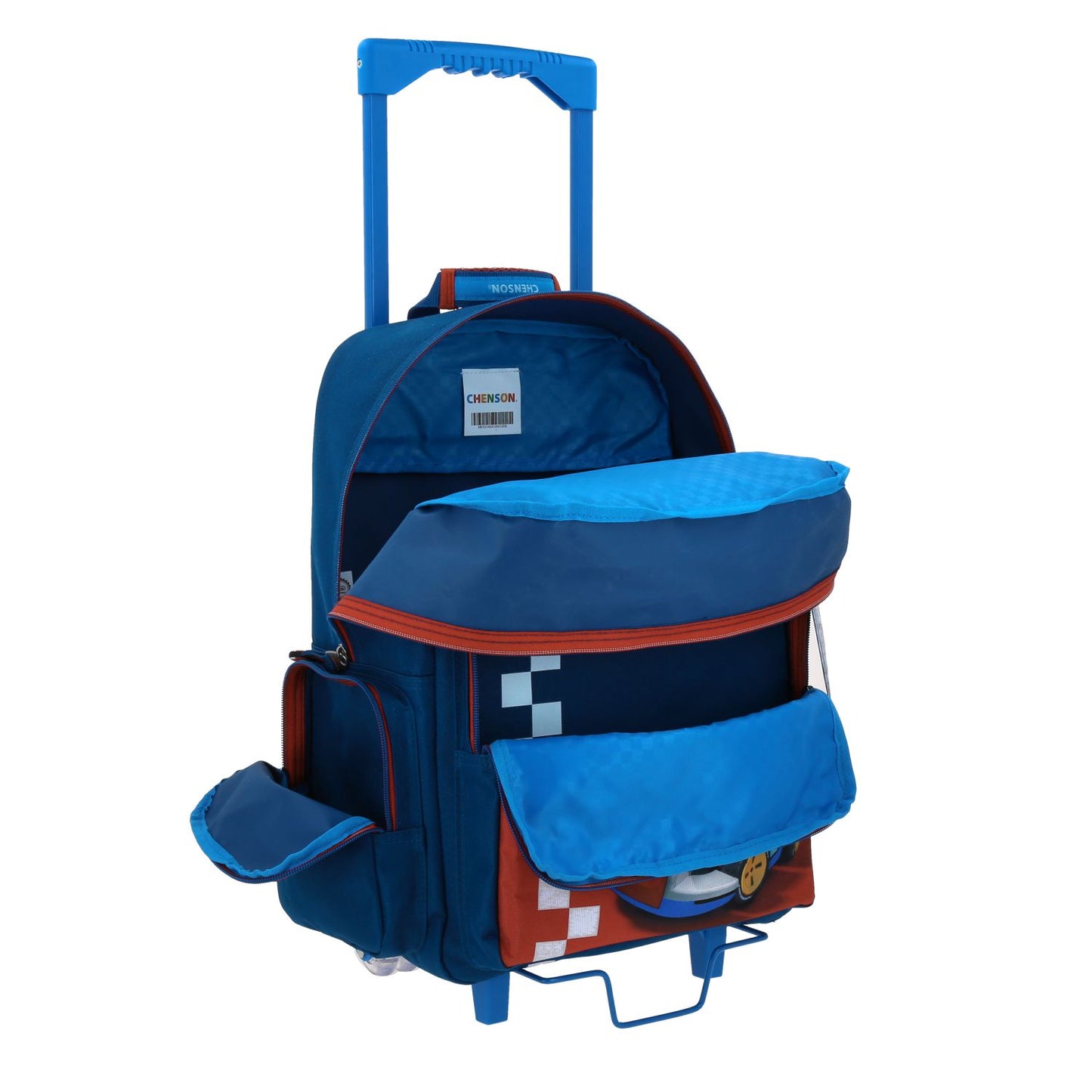 MOCHILA C/RUEDA CHENSON GDE. MARIO B. BRIFE AZUL  XXV