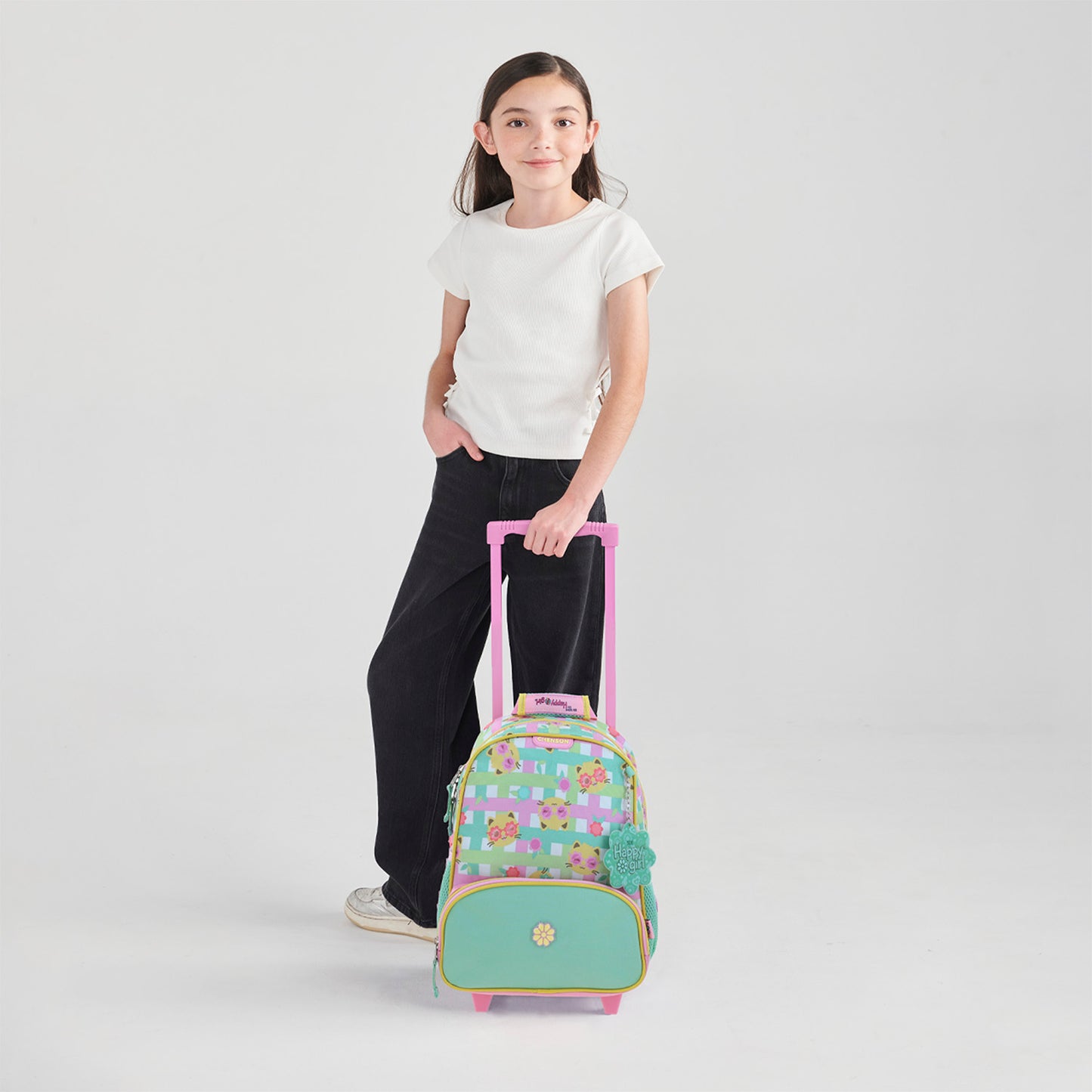 MOCHILA C/RUEDA CHENSON PEQ. HG. WENDY XXV