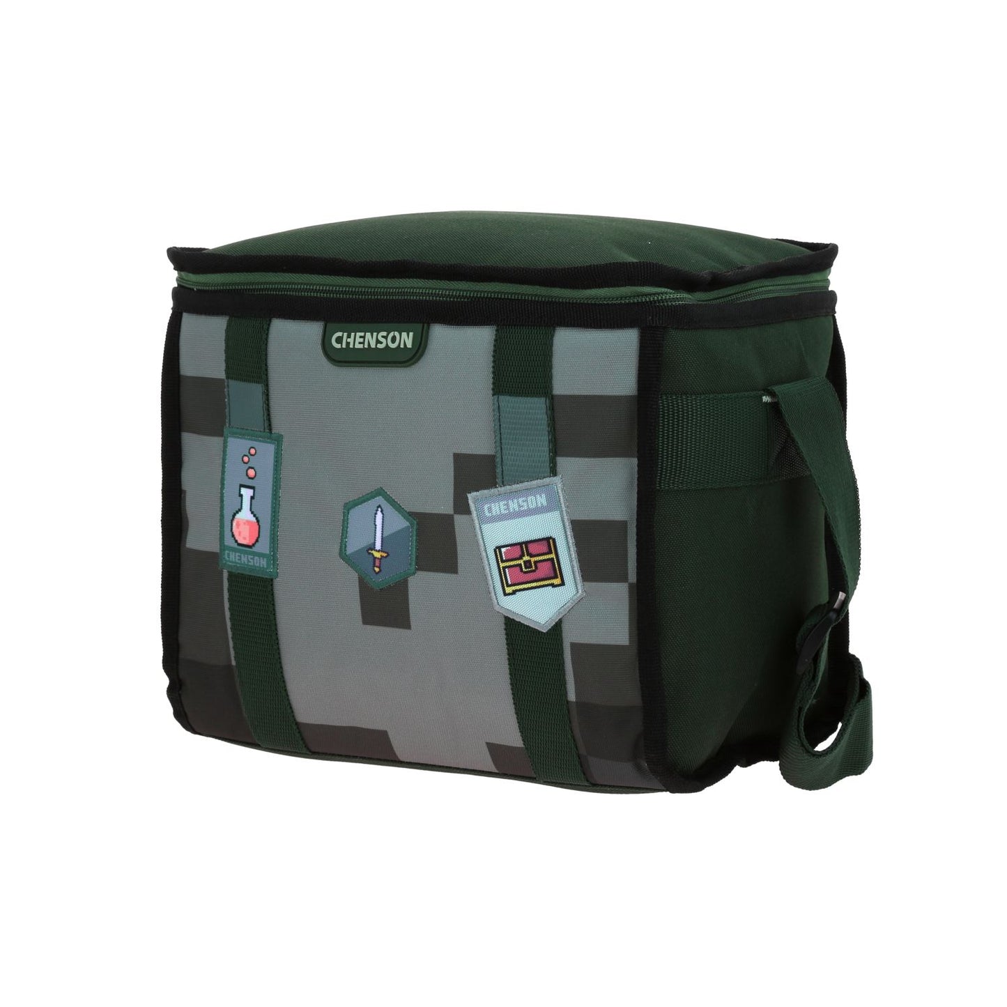 LONCHERA TERMICAS CHENSON ORIGINAL PIXELS VERDE O XXV