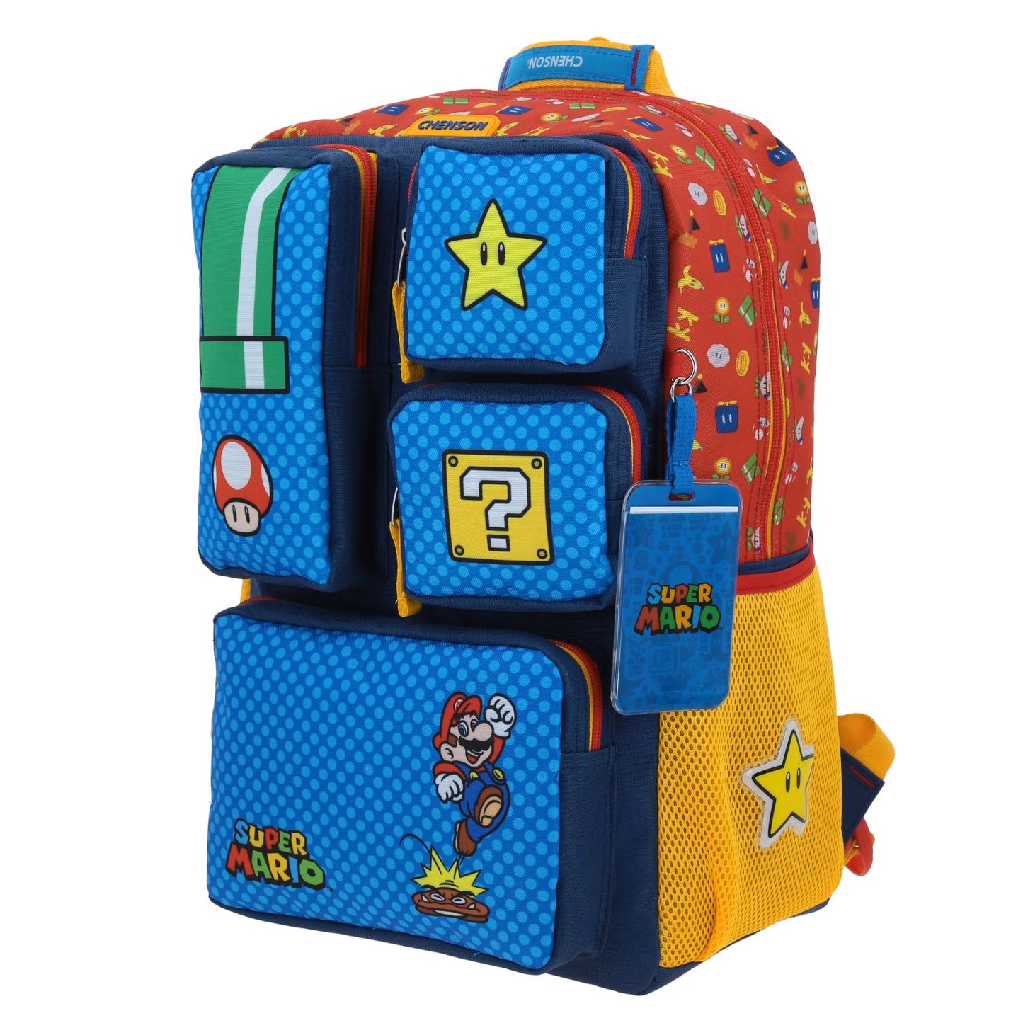 MOCHILA CHENSON EXTRA GDE. MARIO B. ONER AZUL XXV