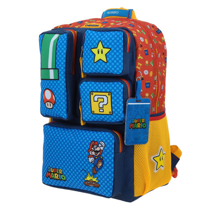 MOCHILA CHENSON EXTRA GDE. MARIO B. ONER AZUL XXV
