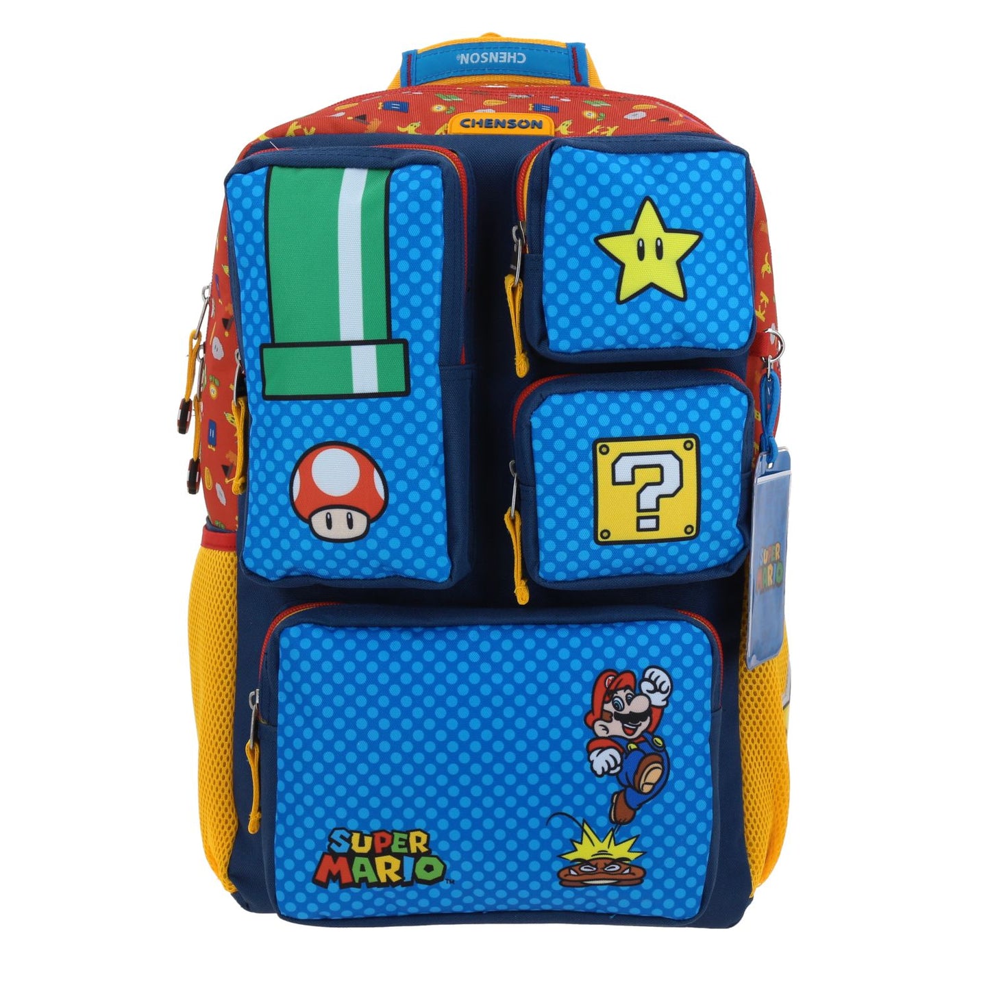 MOCHILA CHENSON EXTRA GDE. MARIO B. ONER AZUL XXV