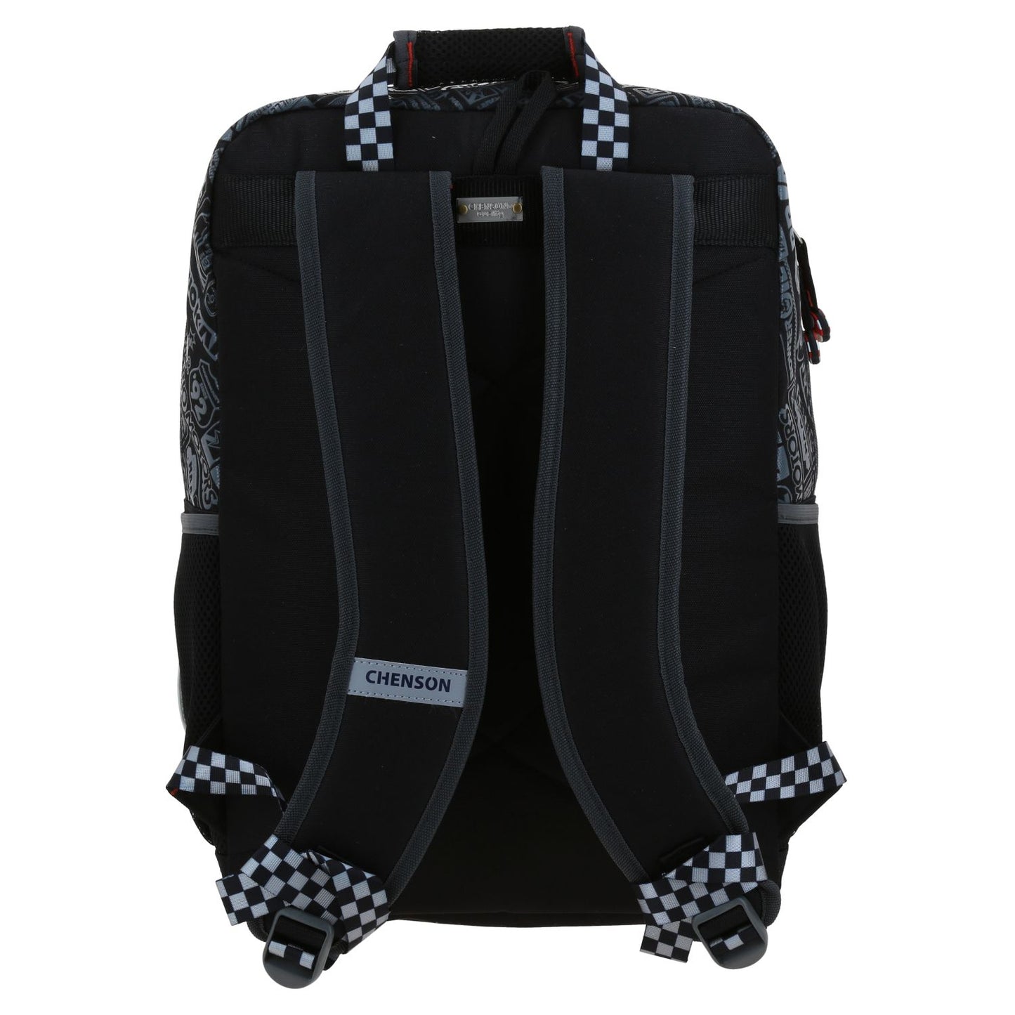 MOCHILA CHENSON EXTRA GDE. MARIO B. RACER NEGRO XXV