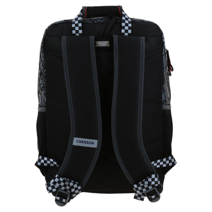 MOCHILA CHENSON EXTRA GDE. MARIO B. RACER NEGRO XXV