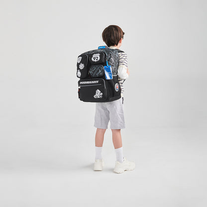 MOCHILA CHENSON EXTRA GDE. MARIO B. RACER NEGRO XXV