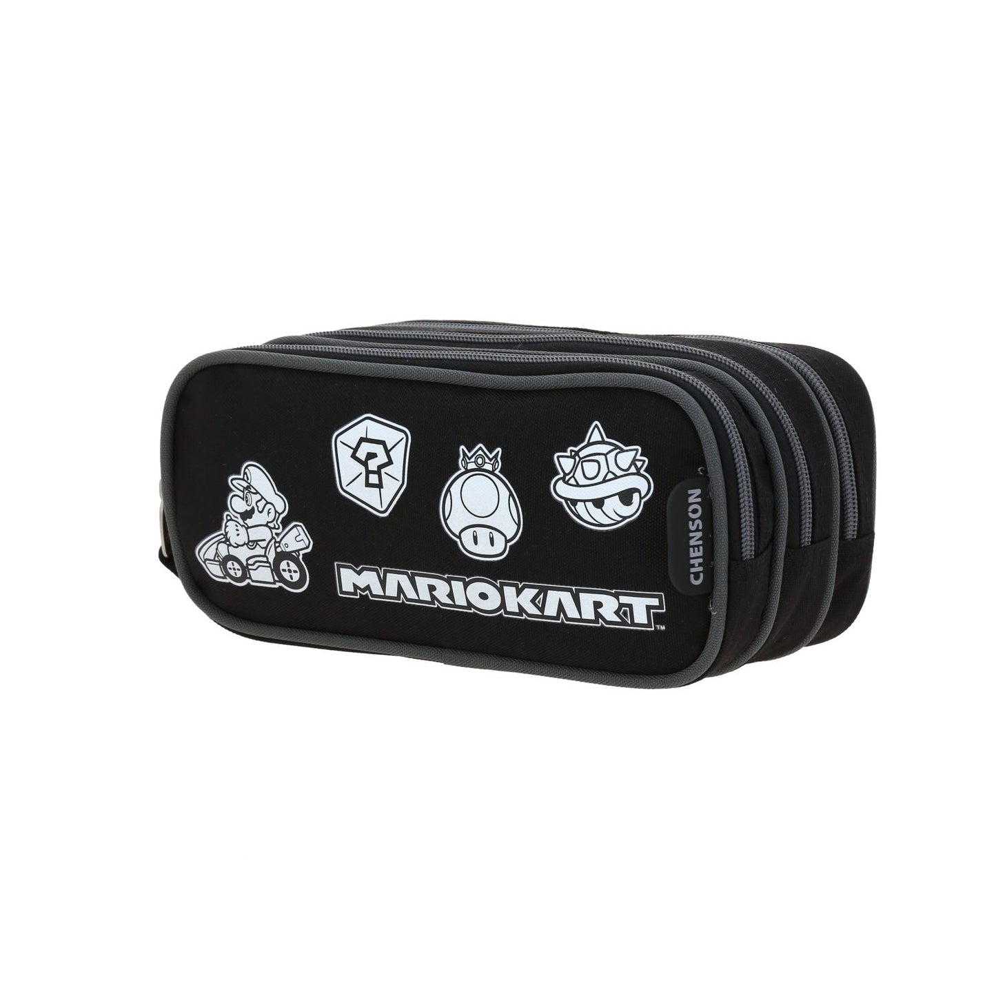 ESTUCHES P/LAPICES MARIO B. RACER NEGRO XXV