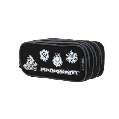 ESTUCHES P/LAPICES MARIO B. RACER NEGRO XXV