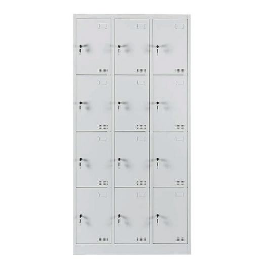 LOCKER FAMILIA SATURNO C/LLAVE C/12 P. (24X73X15.5) GRIS