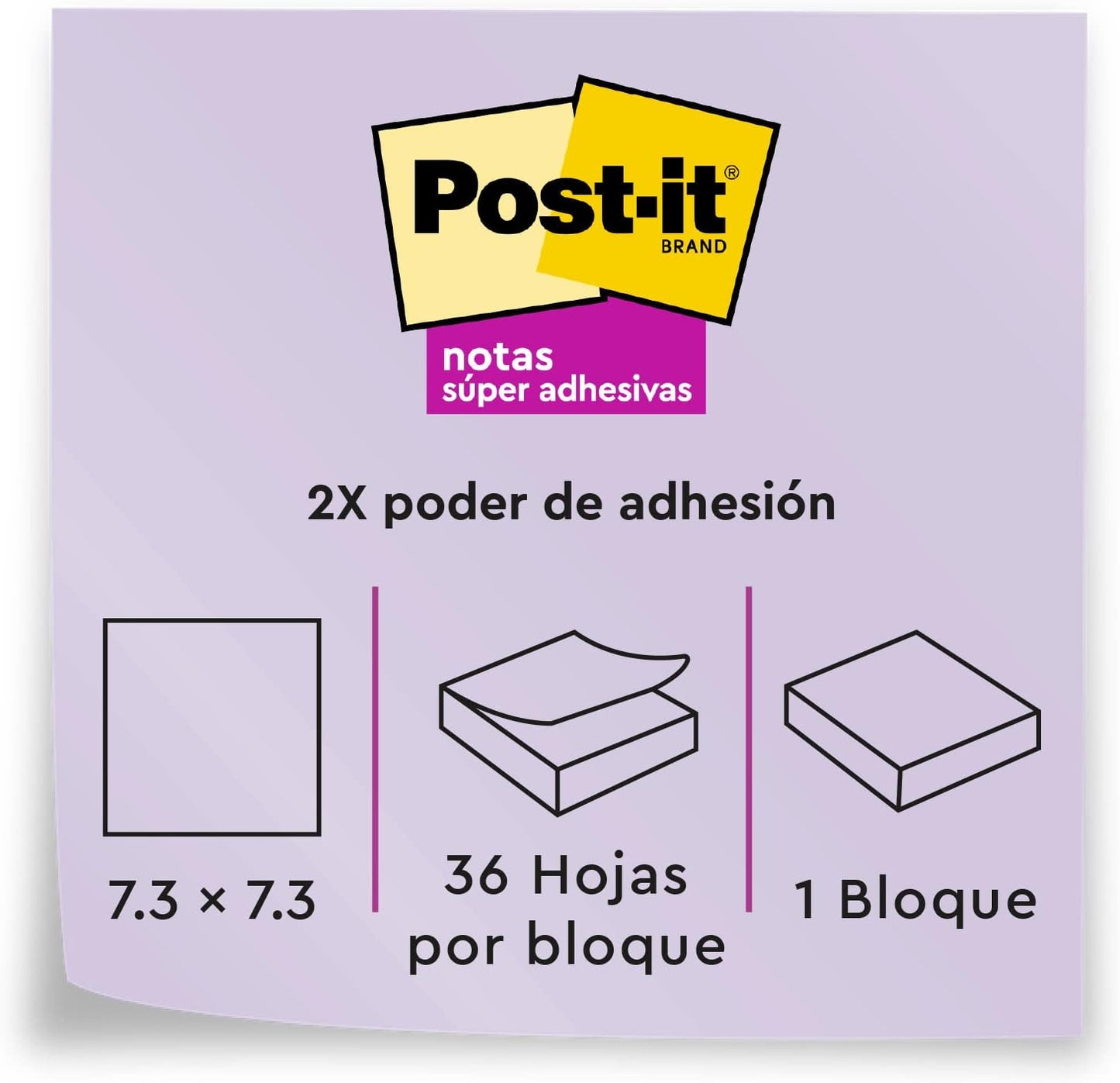 POST IT  (2-7/8 X 7-7/8) BLISTER