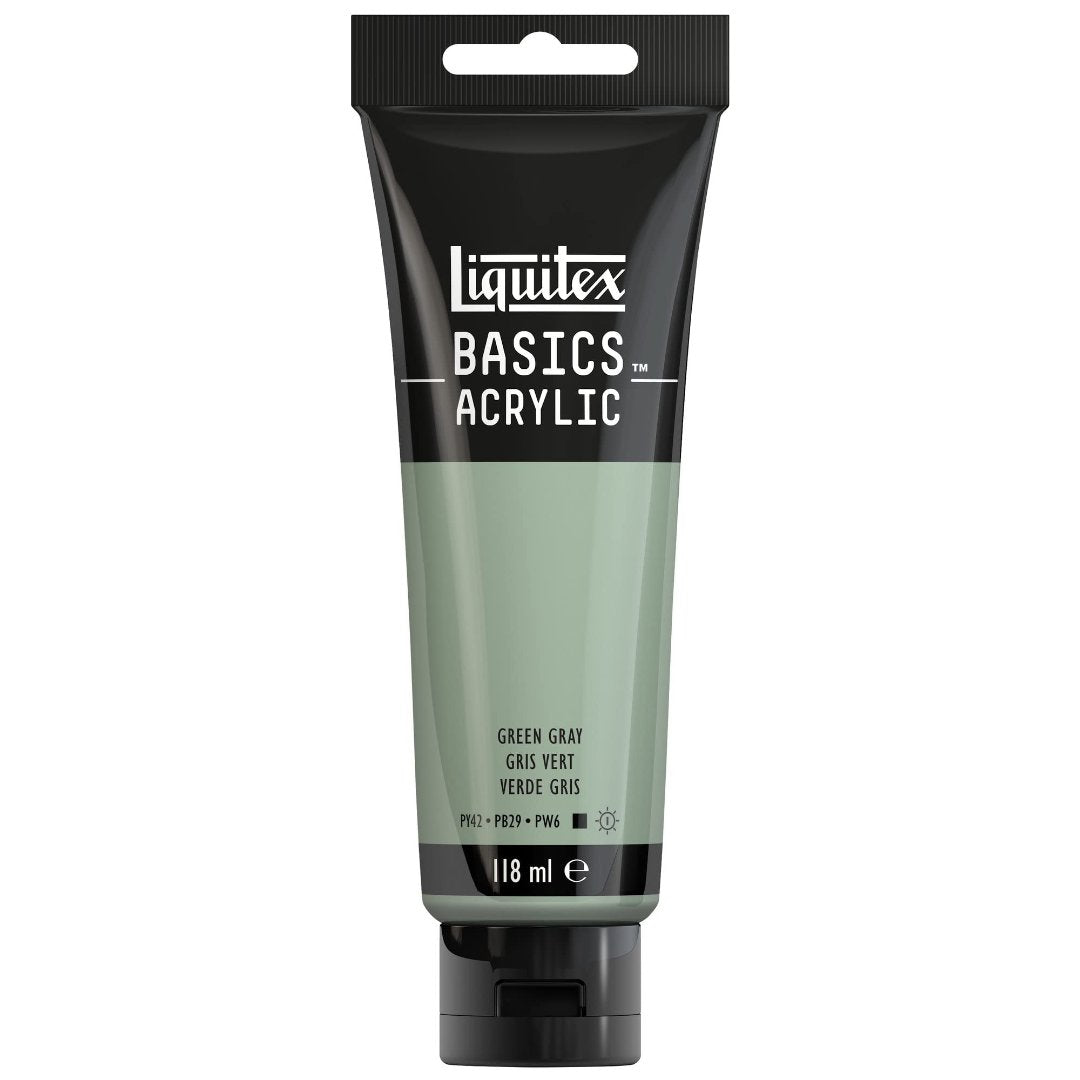 ACRILICA BASICS (118 ML ) VERDE GREY ROW