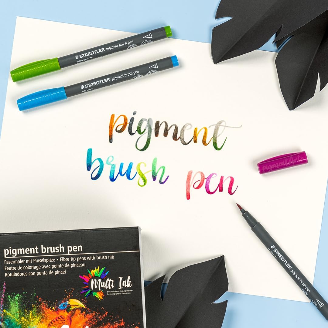 JUEGO FELPAS PIGMENT T/BRUSH 36/1 BLISTER