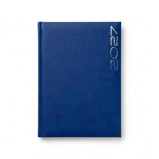 AGENDA DIARIA 2027 (15 X 21) SIDNEY MARMORA AZUL ROYAL