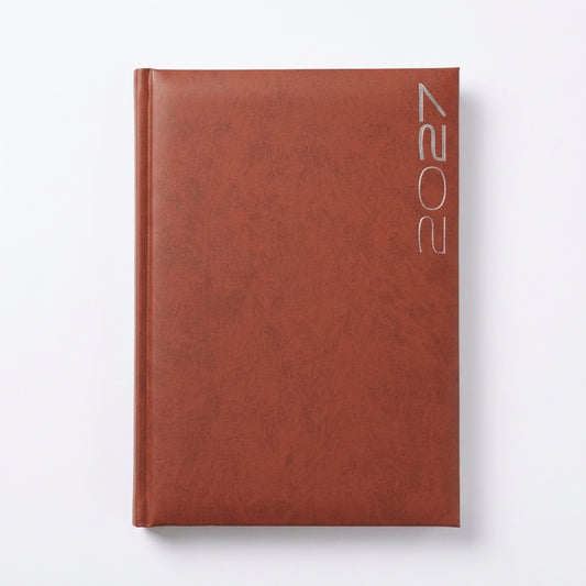 AGENDA DIARIA 2027 (15 X 21) SIDNEY MARMORA MARRON
