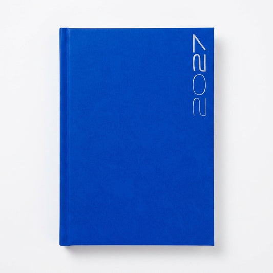 AGENDA DIARIA 2027 (15 X 21) SIDNEY MARMORA AZUL COBALTO