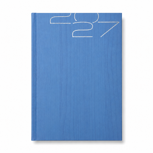 AGENDA DIARIA 2027 (15 X 21) CERVINO AZUL  TURQUEZA