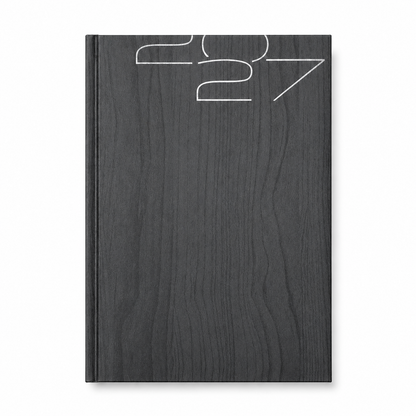 AGENDA DIARIA 2027 (15 X 21) CERVINO GRIS CLARO