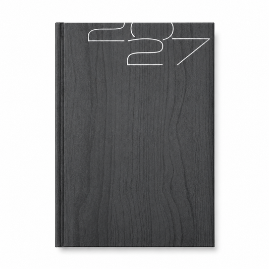 AGENDA DIARIA 2027 (15 X 21) CERVINO GRIS CLARO
