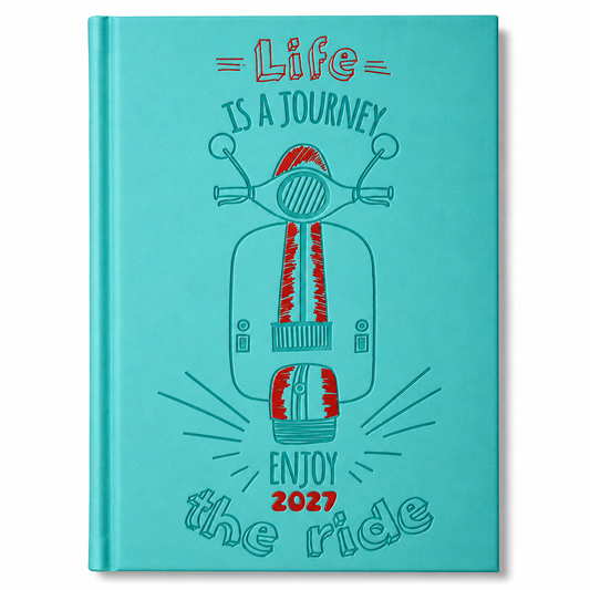 AGENDA DIARIA ENCUADERNADA C/DISEÑOS 2027 (15x21)  SURTIDA
