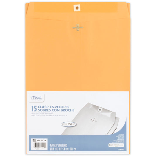 SOBRES MANILA (10 X 13) 15/1 C/BROCHE