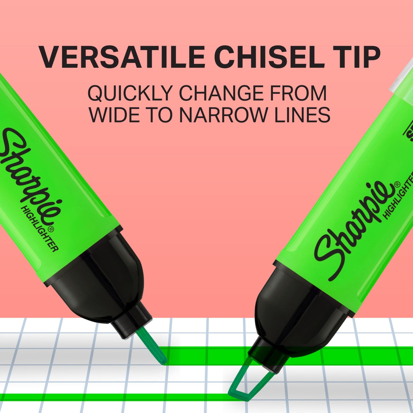RESALTADOR SHARPIE CLEAR VIEW 4/1 Surt. BL