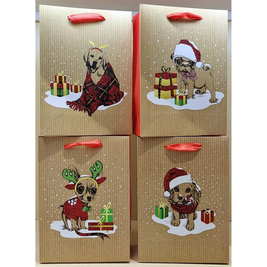 FUNDAS P/REGALO XMAS PLANE (17.5X23.5X8) NAVIDEÌÔA