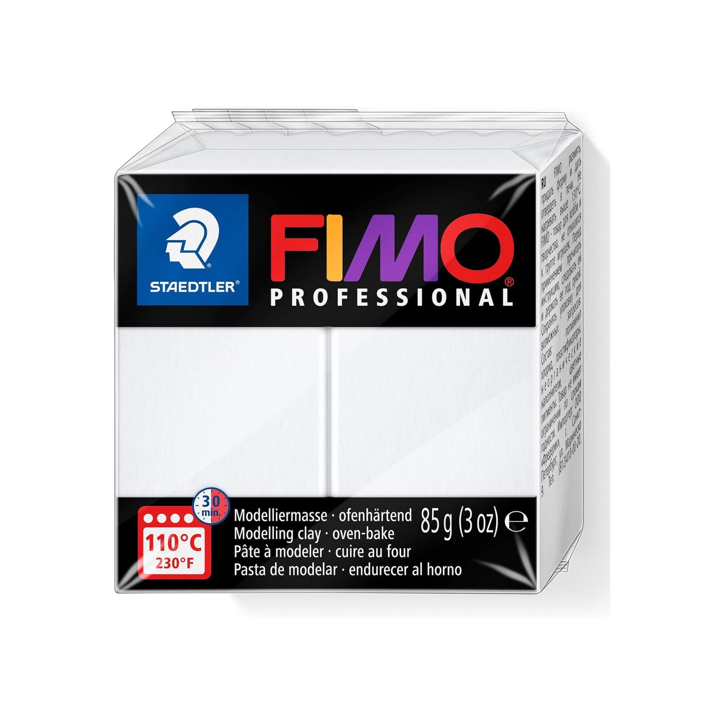 MASILLA P/HORNO FIMO 85grs BLANCA