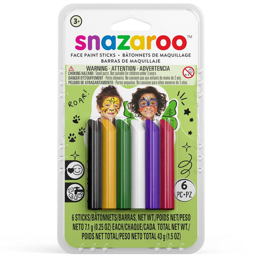 JUEGO DE PINTURA P/CARA EN BARRA 6/1 BL SNAZAROO UNSISEX