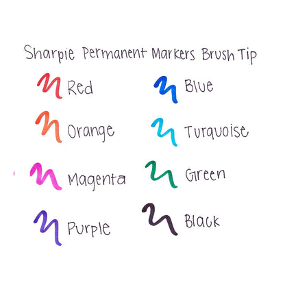 JUEGO DE FELPAS BRUSH TIP 8/1 SURTIDAS