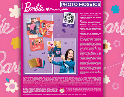 JUEGOS CREATIVOS. FOTO MOSAICOS BARBIE