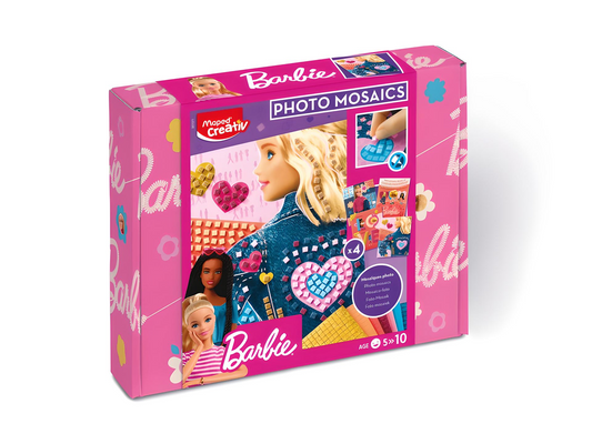 JUEGOS CREATIVOS. FOTO MOSAICOS BARBIE