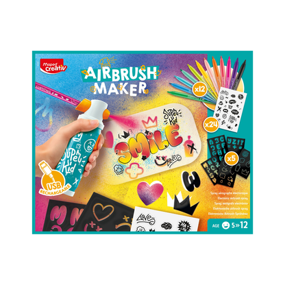 JUEGOS CREATIVOS, CAJITA AIRBRUSH MAKER
