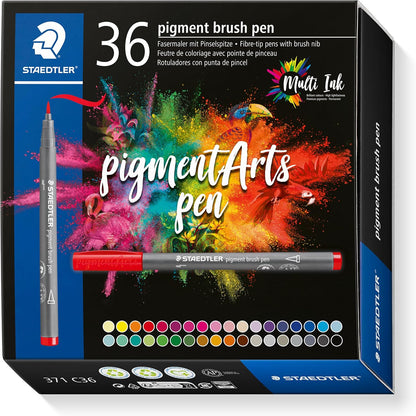 JUEGO FELPAS PIGMENT T/BRUSH 36/1 BLISTER