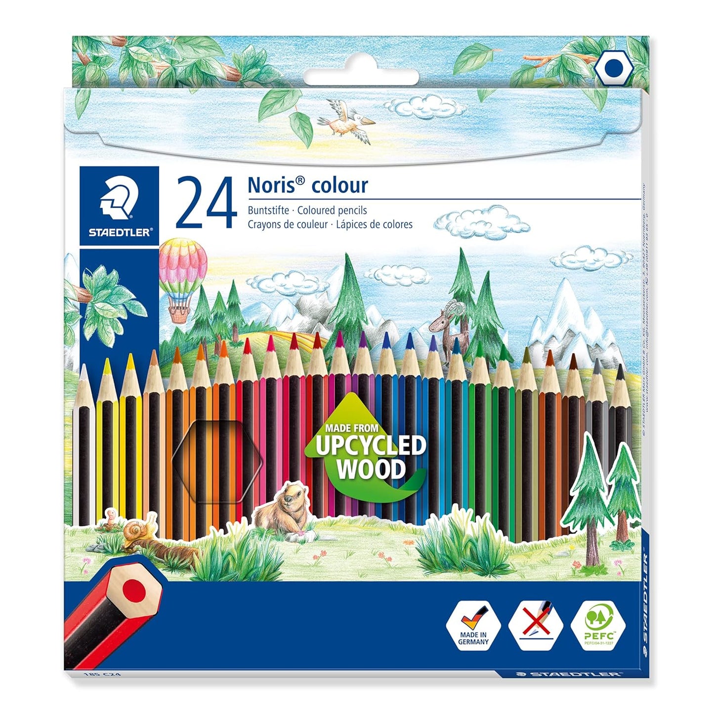 JUEGO DE LAPICES DE COLOR NORIS 24/1